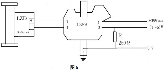 dn100金属管浮子流量计防爆接线图