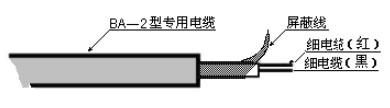 盐酸超声波液位计电缆线说明图